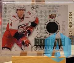 Jamie McBain 2010-11 Upper Deck Rookie Materials RM-MC